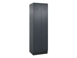 locker voor scheiding van kleding,HxBxD 1950x600x500mm,2vak