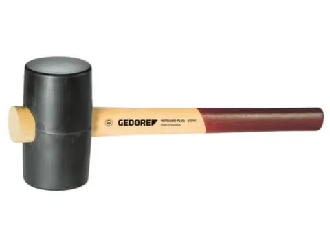 GEDORE 227 E-1 Rubberhamer met essenhouten steel,d 55mm
