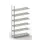Schroefstelling Aanbouwveld Ral7035 1850x1252x304mm 6legborden 75kg