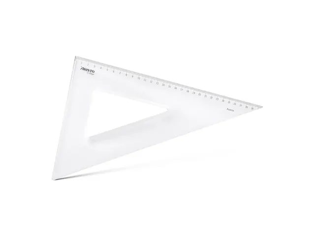 Driehoekset Aristo 30cm GEOCollege 45 en 60 graden