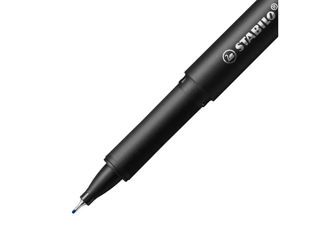 Fineliner STABILO dr!ver Fijne punt 0.4 mm Blauw