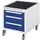 verrijdbaar ladeblok,v. werkbank,HxBxD 540x480x600mm,3lade(n)