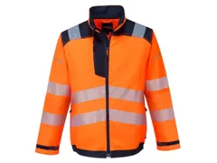 Portwest PW3 T500 regenjas, oranje/zwart, maat 2XL, per stuk