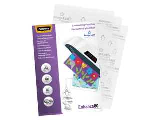 Lamineerhoes Fellowes A3 80 micron Glanzend - 2