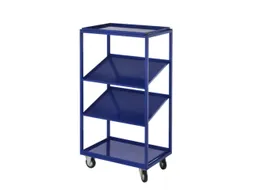 Bijzet- En Verzamelwagen 200kg 1315x1015x485mm 4 Etages