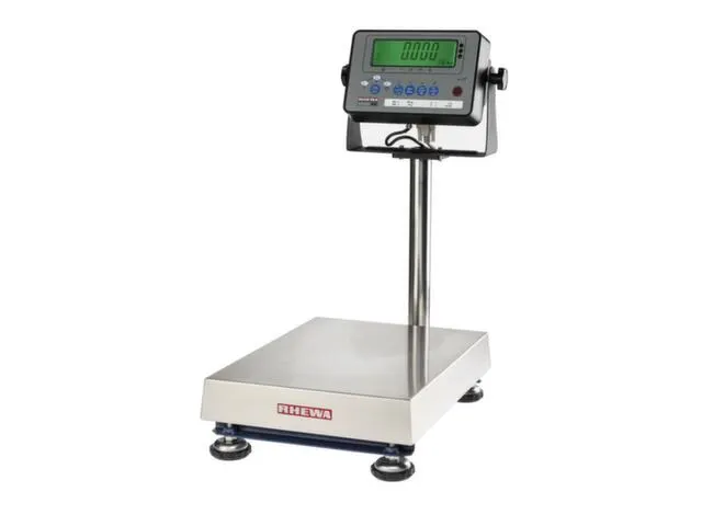 statief,v. platform-weegschaal,H 820mm,RVS poedercoat.