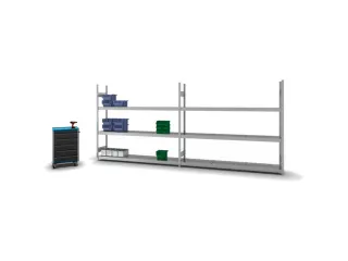 breedvakstelling,aanbouwveld,HxBxD 2000x2270x435mm,vakl. 350kg - 3