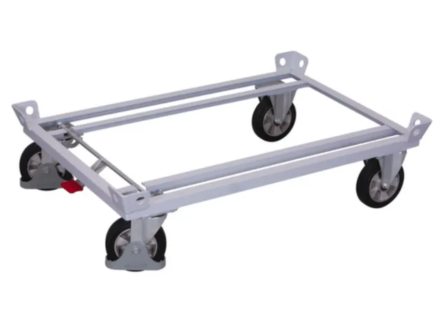 palletwiel,draagverm. 1200kg,laadvl. LxB 1210x1010mm,laad H 280mm