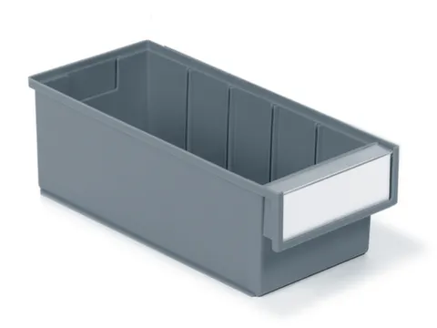 stellingbak,HxBxD 100x132x300mm,PP,grijs