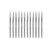 Penseel Kangaro Serie 340 rond Nr. 1 synthetisch doos 12 stuks