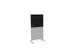 cloison de séparation,Hxl 1545x800mm,MP-gris clair,BN8033-noir