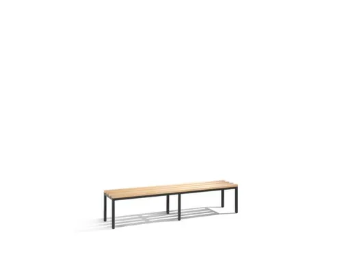 Omkleedbank L 1960Mm Houten Zitlatten Ral7021