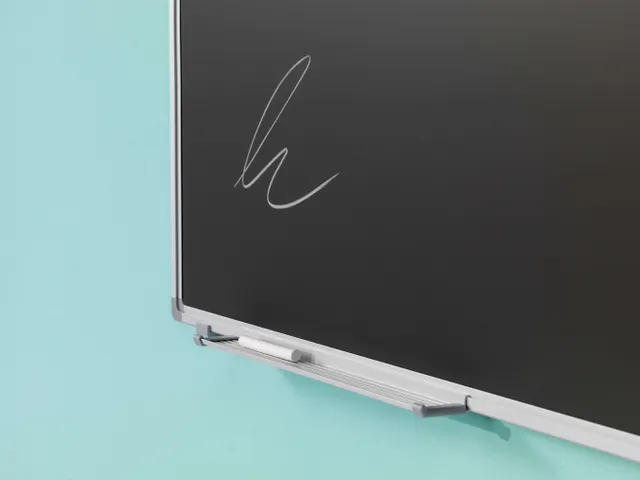 Krijtbord 120x180 cm Softline alu profiel 8mm grijs emaille