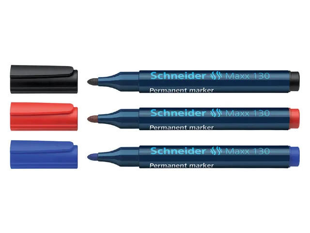 Viltstift Schneider Maxx 130 Rond Zwart 1-3mm