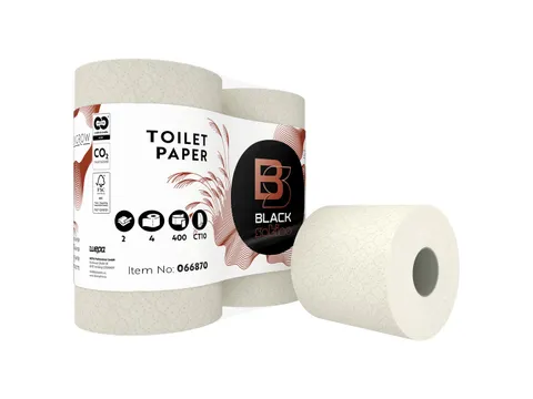 Toiletpapier BlackSatino GreenGrow CT10 2-laags 320vel naturel 065630