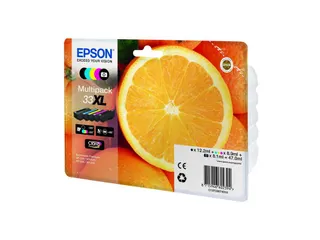 Epson 33XL Inktcartridges Multipack 2x Zwart + 3 Kleuren - 2