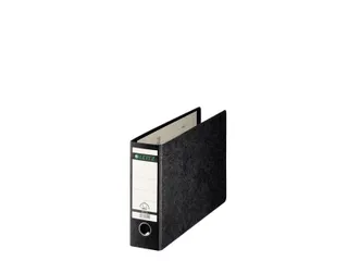 Ordner Leitz 1074 A4 dwars 77mm gewolkt zwart - 1