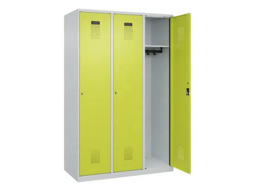 locker,HxBxD 1850x1200x500mm,3vak,vak B 400mm,cil.-slot