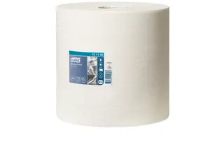 Poetsrol Tork Advanced 415 Combirol 131135 1-Laags wit - 2