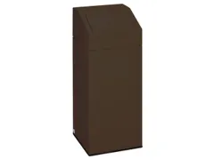 Verzamelaar 45 liter HxBxD 790x320x320mm sticker gft-afval Bruin sepia