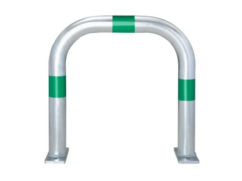 arceau de protection p. borne recharge coude Hxl 500x500mm