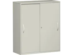 Schuifdeurkast 1150x1000x430mm Romp Lichtgrijs Decor Front Lichtgrijs