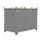 klapbodemcontainer,HxLxB 1445x1040x1845mm,2m³,hijsogen,vorksloffen