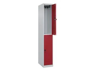 dubbeldekse locker,HxBxD 1850x300x500mm,1x2vak.,vak B 300mm - 2