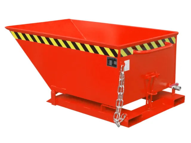 Kiepbak voor spaanders,HxLxB 610x1390x840mm,0,4m³,draagverm. 300kg