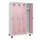 locker voor scheiding van kleding,HxBxD 1950x1200x500mm,4vak