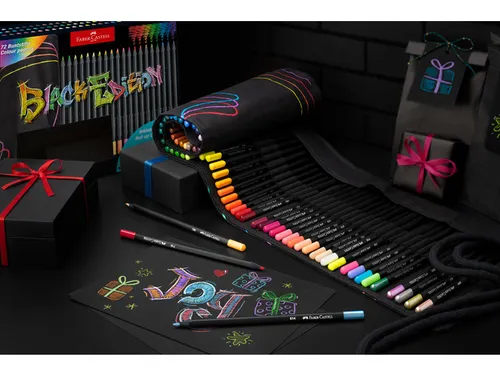 Kleurpotlood Faber-Castell Black Edition 44 sets in display