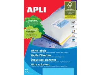 Apli Witte Etiketten 99.1x67.7mm - 1