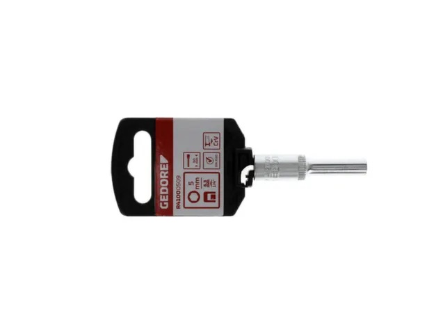 R41000509 Dop 1/4 inch zeskant 5mm lengte 50mm