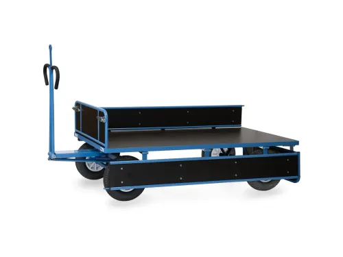 Handtrekwagen 6456P 750kg 1940x940mm hout polyurethaan wielen