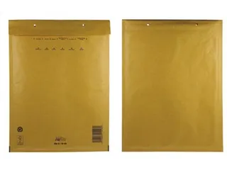 Luchtkussenenveloppen 270x360mm Stripsluiting Bruin - 1