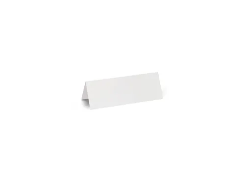 Tafelnaambord MAUL karton 21x7,5cm wit 100 stuks