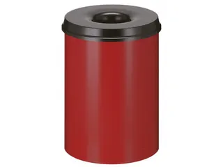 Vlamdovende papierbak 30 liter Rood - 1