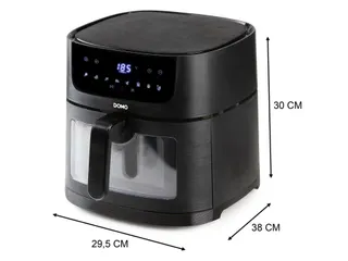 Airfryer Met Kijkvenster Do543Fr 8 Liter 1800 W - 8
