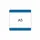 beschrijfbare hoes,markering HxB 216x231mm,PVC,blauw