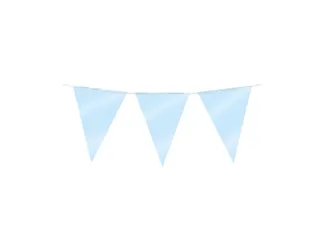Party Flag Foil Baby Blue - 1
