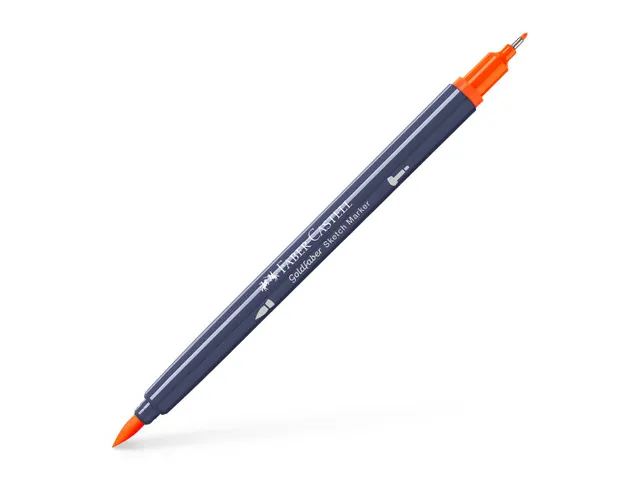 Sketchmarker Faber-Castell Goldfaber 115 dark cadmium orange op alcoho