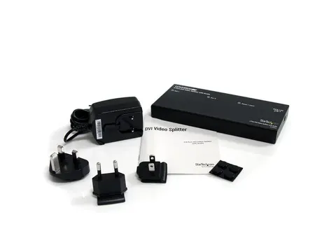 2-poorts Dvi Video Splitter Met Audio