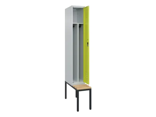 locker voor scheiding van kleding,HxBxD 2120x300x815mm,1vak