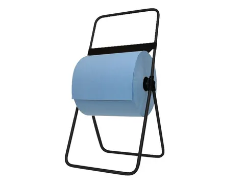 Poetspapierdispenser Euro Products V1 Zwart