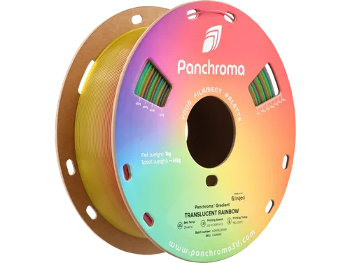 PLA Gradient Translucent 1,75mm Rainbow 1kg Panchroma 3D Filament