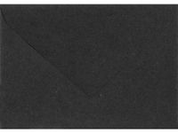 Envelop C6 Kangaro 10 stuks zwart 120grams papier