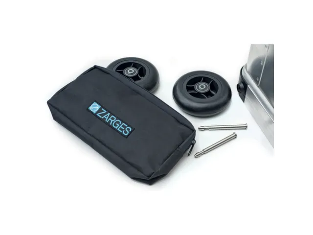 wielenset,v. transportkist,massief rubber,draagverm. 50kg,wiel Ø 125m