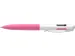 Balpen Schneider Take 4 Neon roze/wit