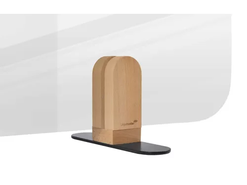 Bureauscherm Elements doorzichtig 60x120cm Houder