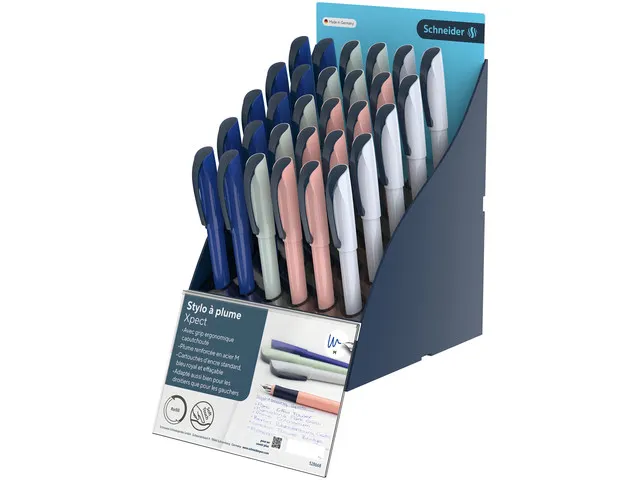 Présentoir SIS stylo à plume Schneider Xpect 30 pièces